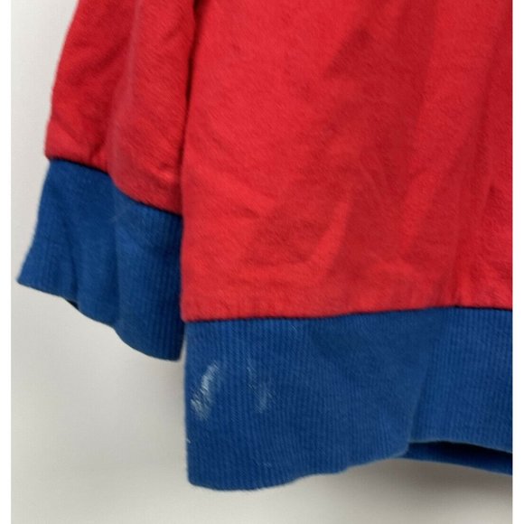 DISNEY Store Cars Lightning McQueen Boy Hooded Jacket Rust eze Red size 2 2T - Picture 6 of 9